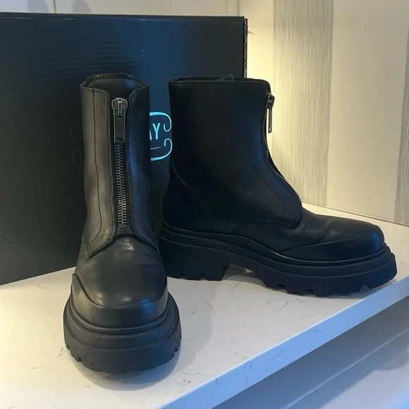 Biker Jacket Thursday Boots Motorcycle Zipper Boots Thursday Boot